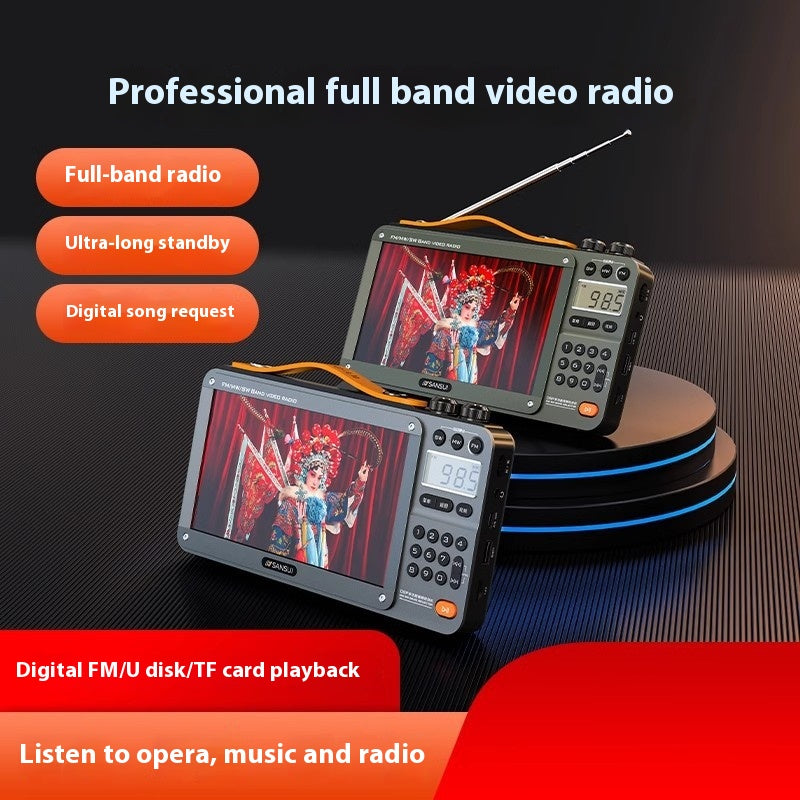  Home Elderly Radio – Full Band Bluetooth HD Video Player Global swanky 3