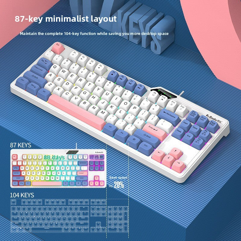 Wired Gaming Keyboard for Precise Ultimate Gaming Control