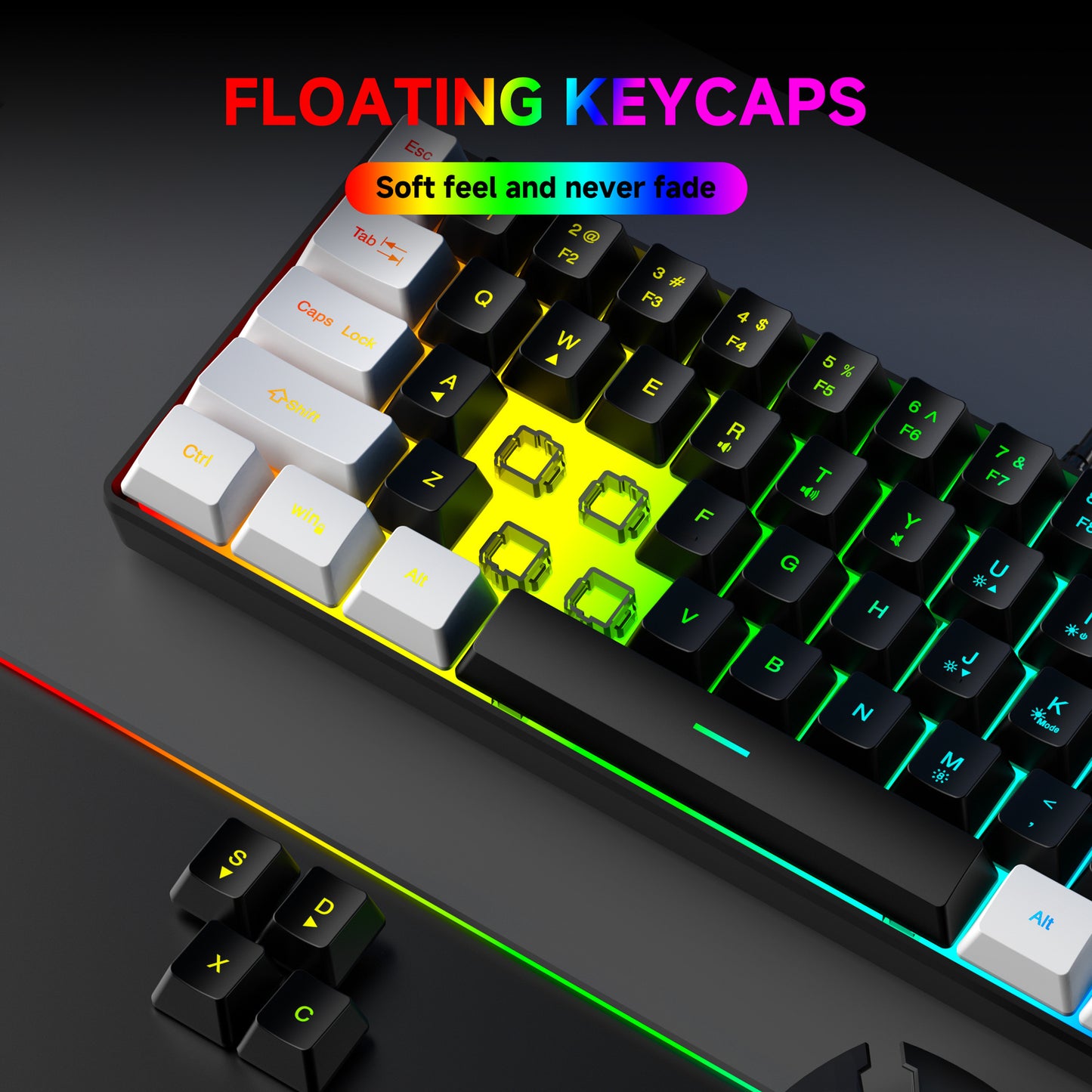 Wired Gaming Keyboard and Mouse for Enhanced Performance
