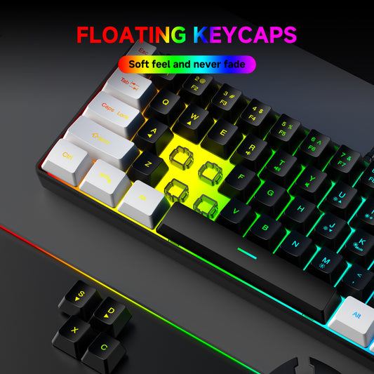 Wired Gaming Keyboard and Mouse for Enhanced Performance