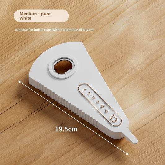Magnetic Bottle Opener and Can Opener with Easy Grip