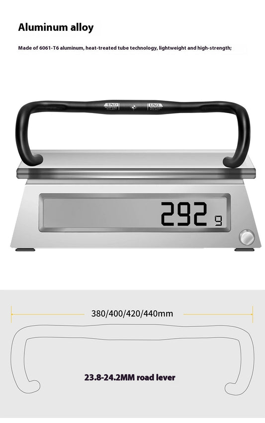 Racing Road Bike Handlebar  Aluminum Alloy Small Bent Style