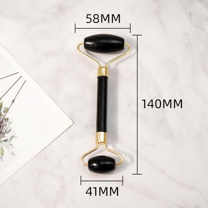 Beauty Face Care Massage Jade Device for Relaxing Skincare Glow