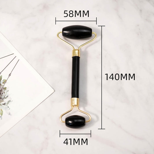 Beauty Face Care Massage Jade Device for Relaxing Skincare Glow