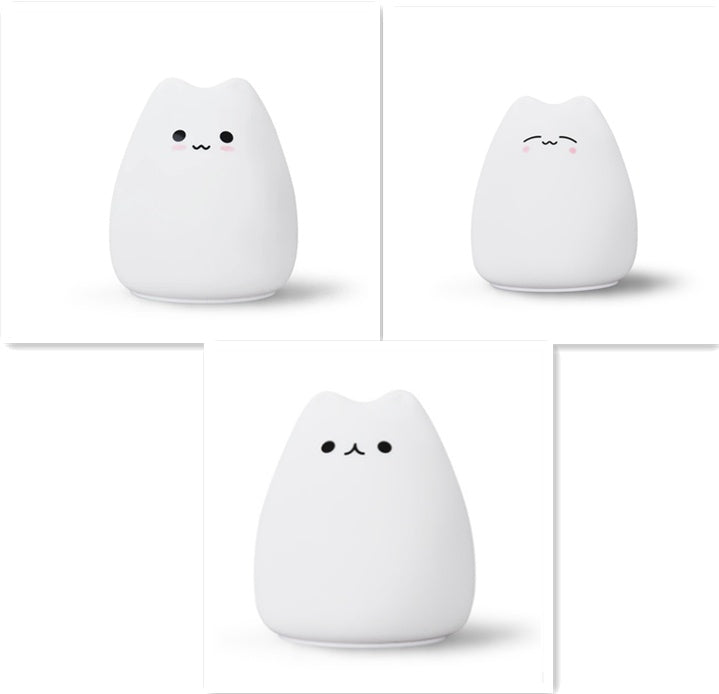 Silicone Touch Sensor LED Night Light for Children Baby Kids