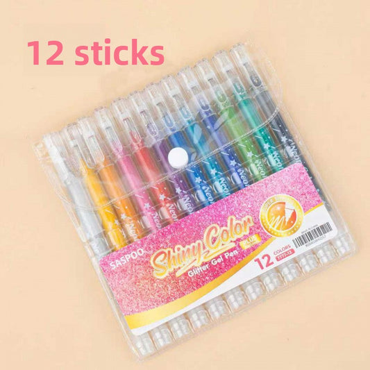 Children's Glitter and Watercolor Pens for Creative Art Set