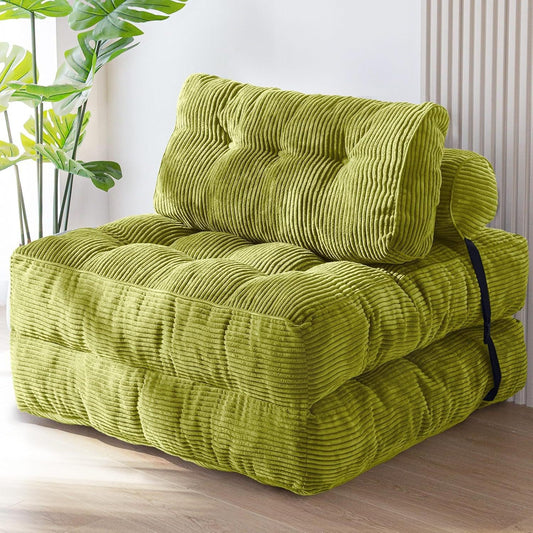 Foldable Fabric Sofa Bed for Stylish Comfort and Relaxation