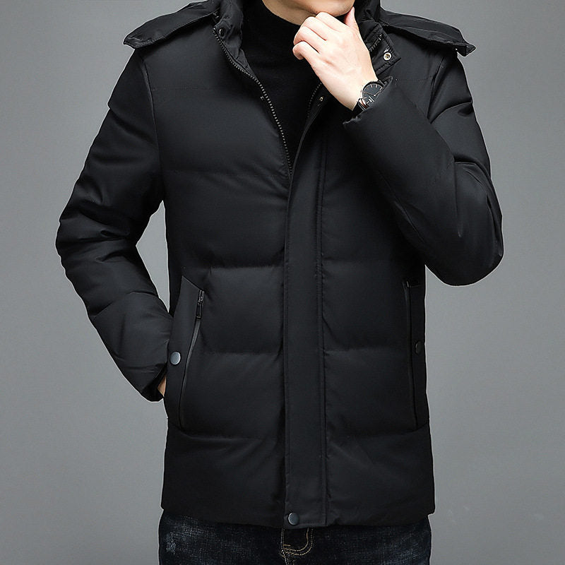 Buy Plus-Size Down Puffer Jacket with Extra Padding Warmth Pro
