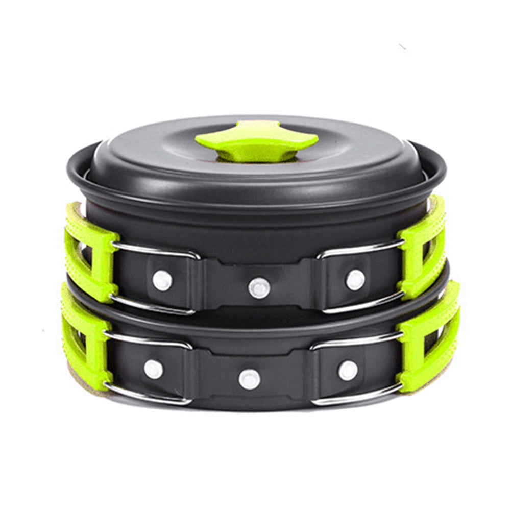 Buy Aluminum Camping Cookware Kit Outdoor Cooking Travel Set