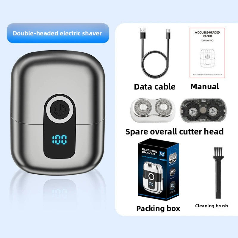 Men's Electric Mini Razor for Convenient Travel Grooming
