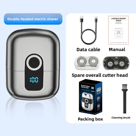 Men's Electric Mini Razor for Convenient Travel Grooming
