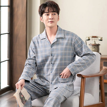 Dad Cardigan Can Be Worn Outside Homewear Suit Comfortable