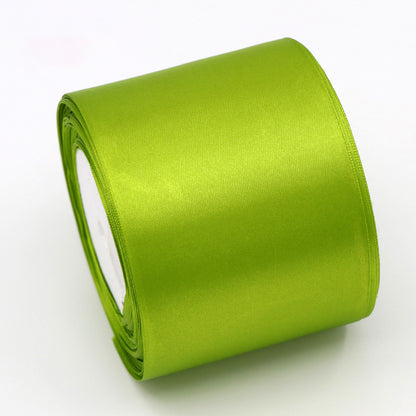 8CM Wide Silk Ribbon – Colored Ribbons for Wedding Supplies