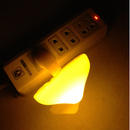 Buy LED Night Light Mushroom Lamp – Wall Socket Warm White Light