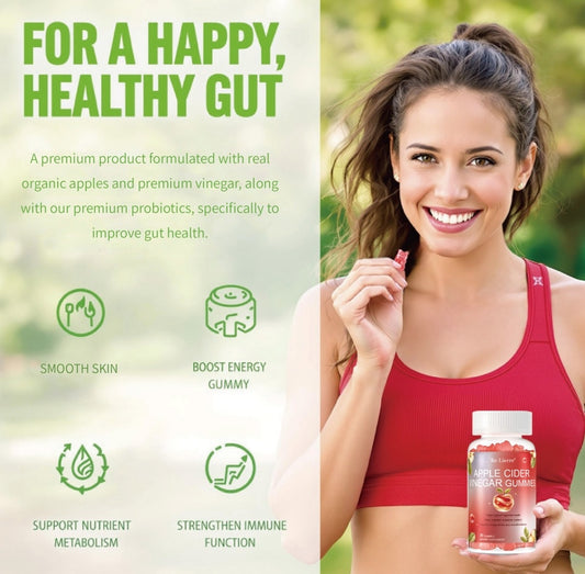Grapefruit Cider Vinegar Gummies for Digestion and Vitality