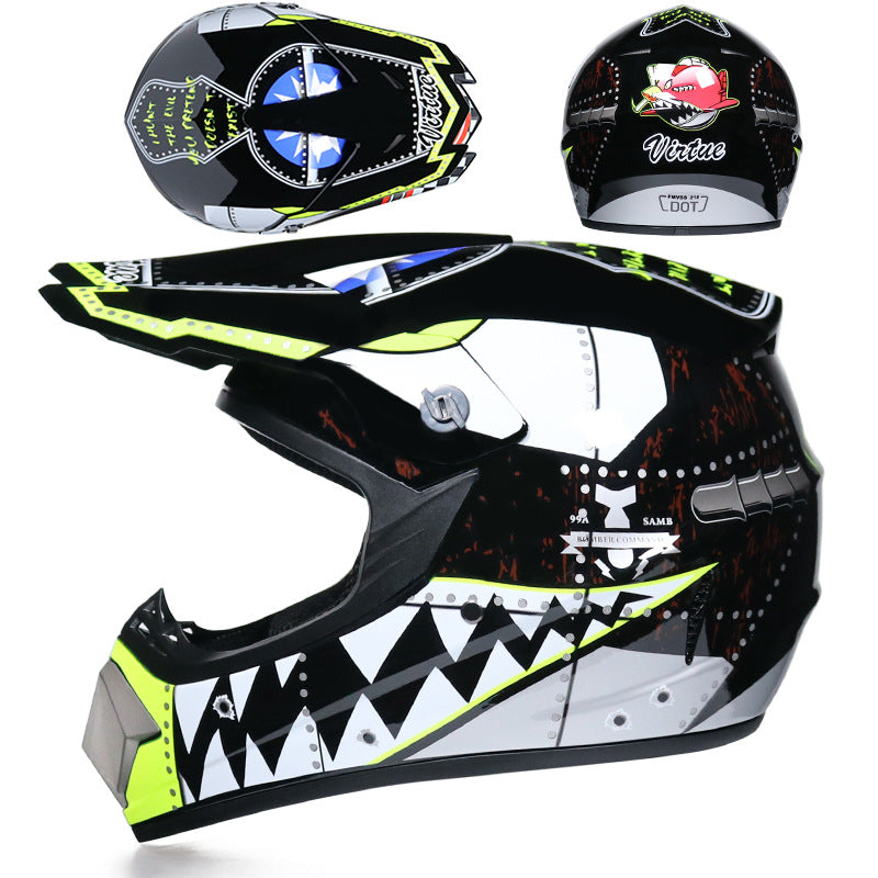 Off-road Motorcycle Helmet for Protection and Lightweight Fit