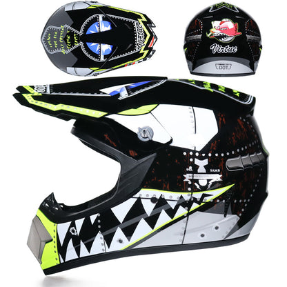 Off-road Motorcycle Helmet for Protection and Lightweight Fit