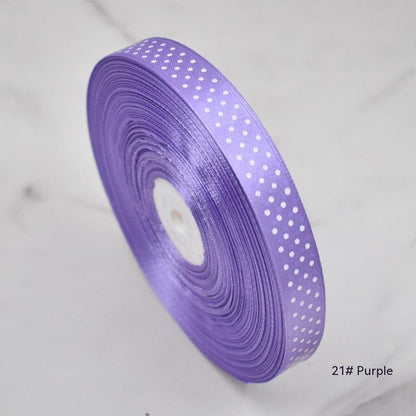 Buy Handmade Bow Polka Dot Ribbon for Stylish Gift Packaging