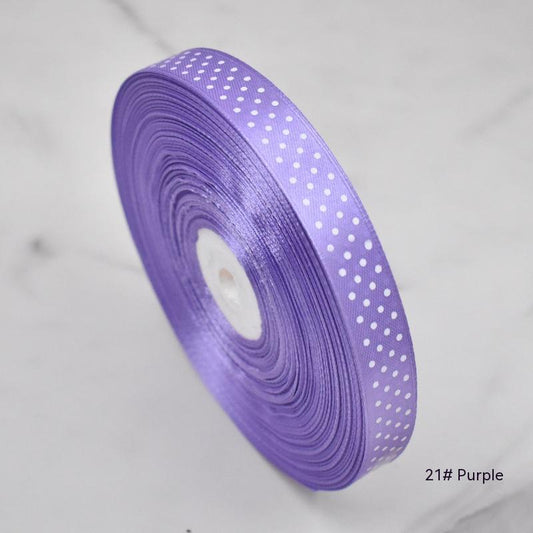 Buy Handmade Bow Polka Dot Ribbon for Stylish Gift Packaging