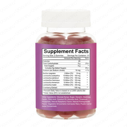 Women's Probiotic Gummies Dietary Supplement Daily Support