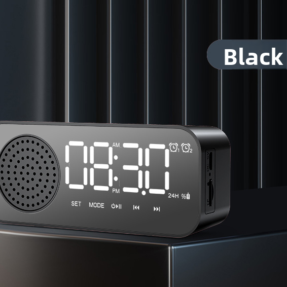 Smart Bluetooth Audio Alarm Clock with Modern Features