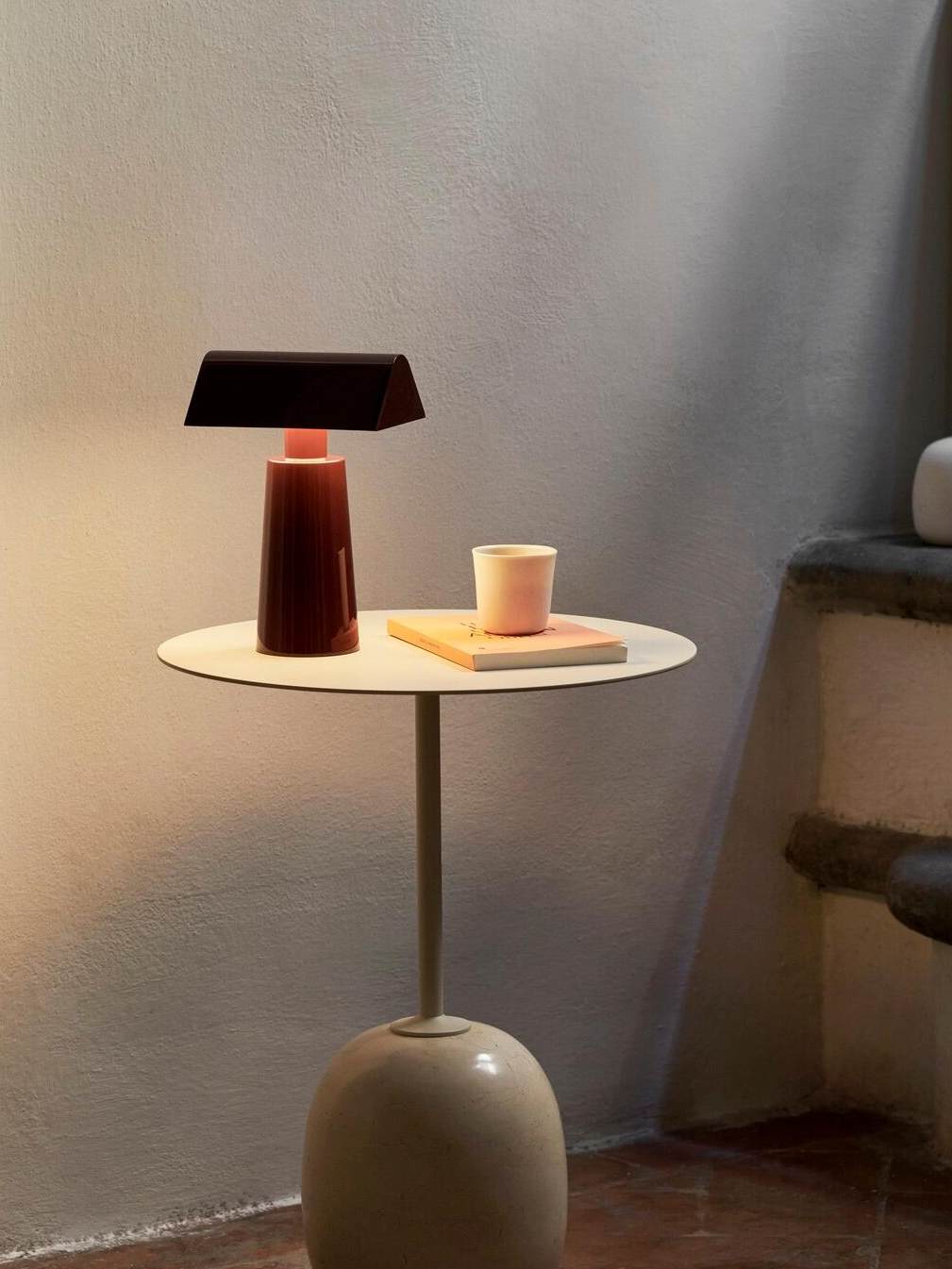 Vintage Rechargeable Desk Lamp with USB Port Reading Light