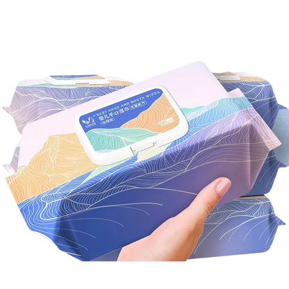 Thick Pearl Texture Baby Wet Wipes for Gentle Cleaning Uses
