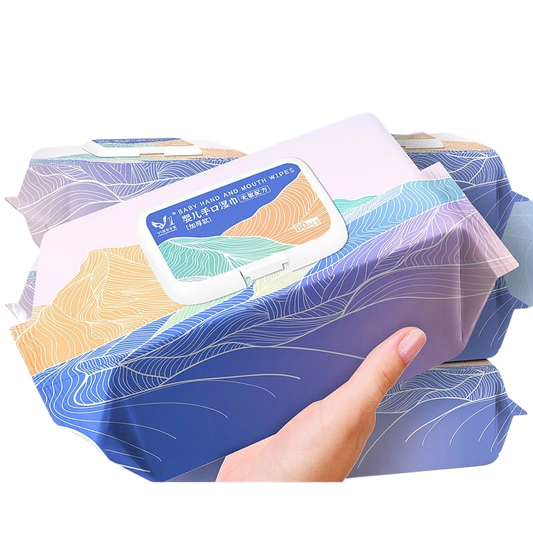 Thick Pearl Texture Baby Wet Wipes for Gentle Cleaning Uses