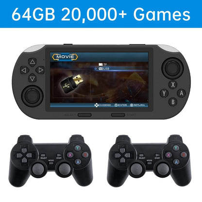 Handheld Game Console with Dual Joystick for Gaming Fun