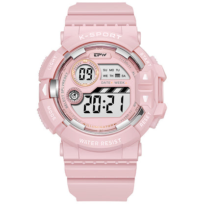 Luminous Multifunctional Student Sports Waterproof Children's Electronic Watch