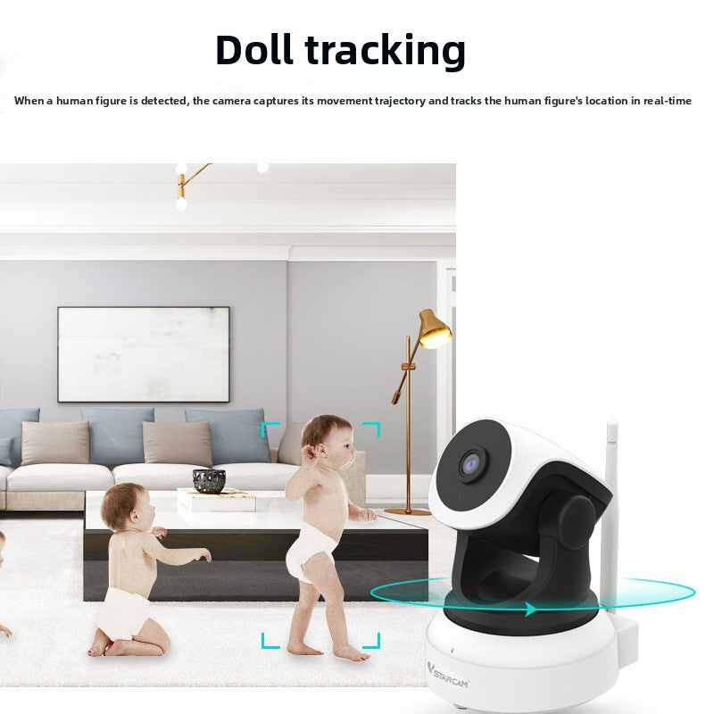 4G Indoor Security Camera with Night Vision