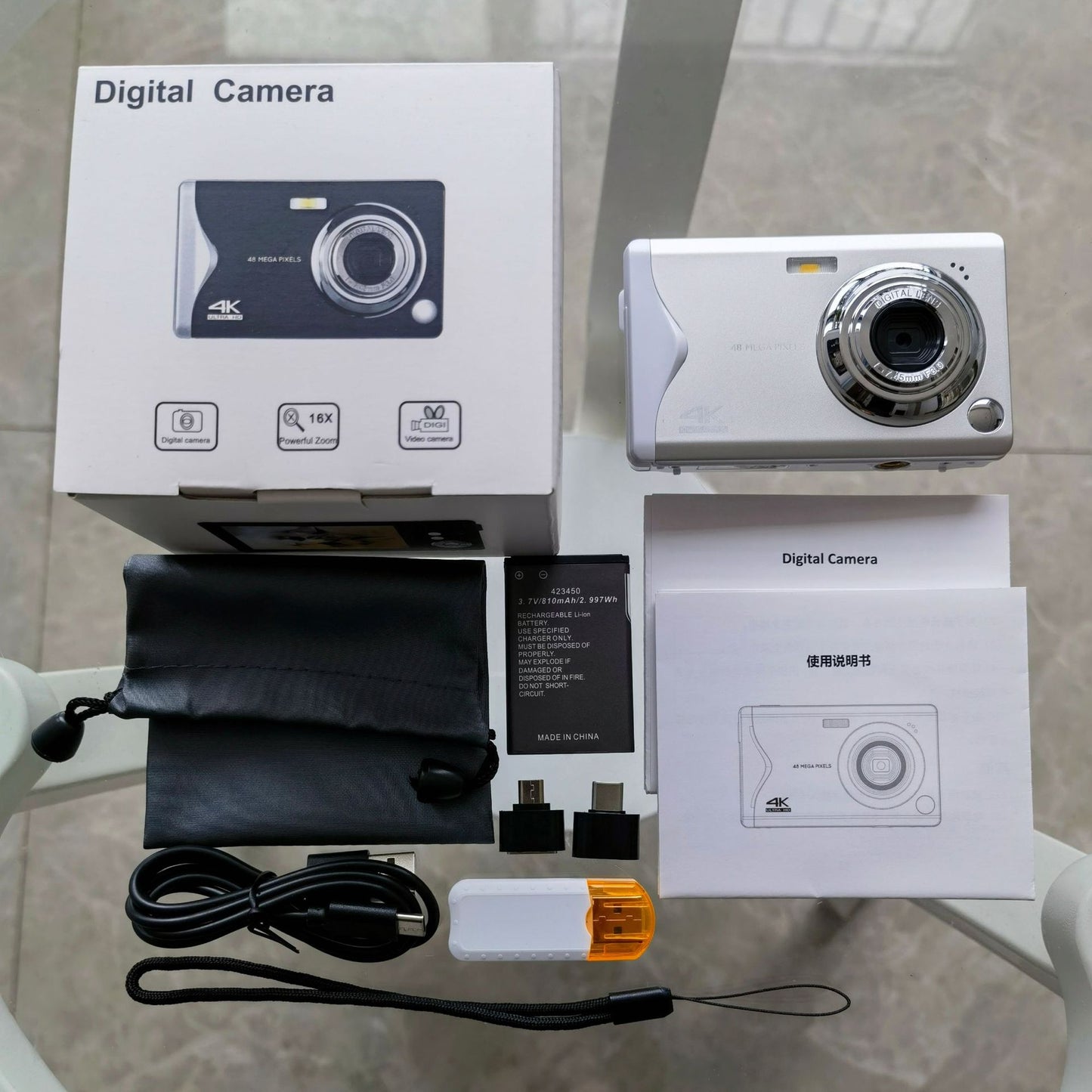 4K digital camera