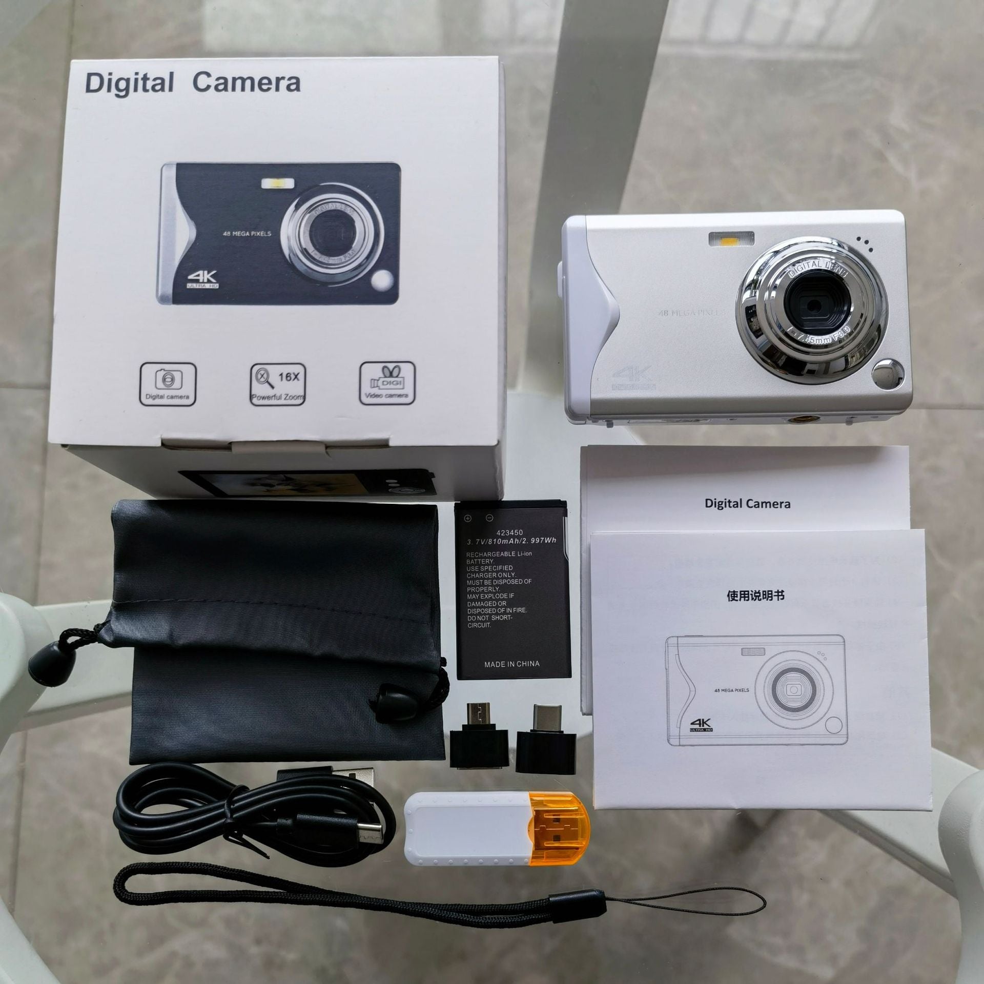4K digital camera