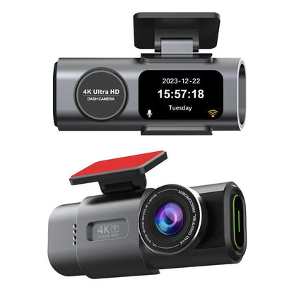 4K Dual Camera Driving Recorder with Night Vision