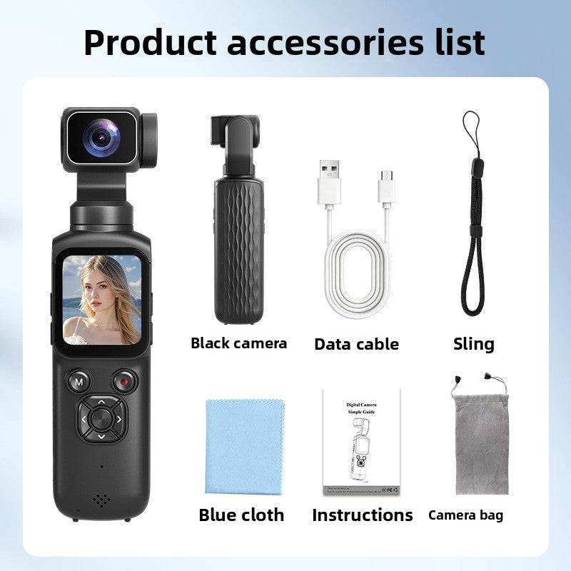 4K Handheld Sports Camera with Face Tracking
