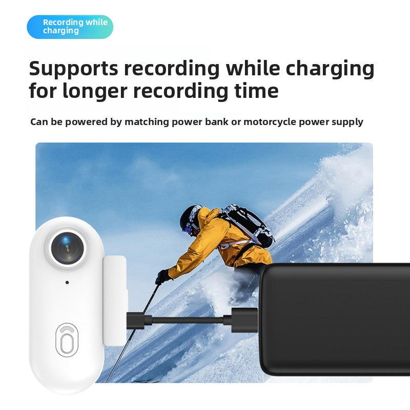 4K Thumb Action Camera with Wi-Fi and Magnetic Mount