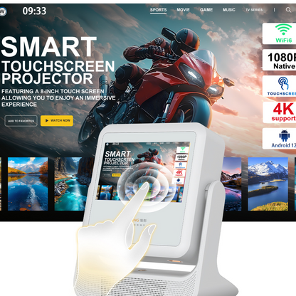 4K Touch-Screen Projector