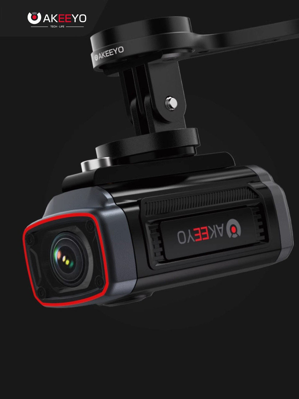 4K Waterproof Sports Action Camera for Cycling and Motorcycle Recording