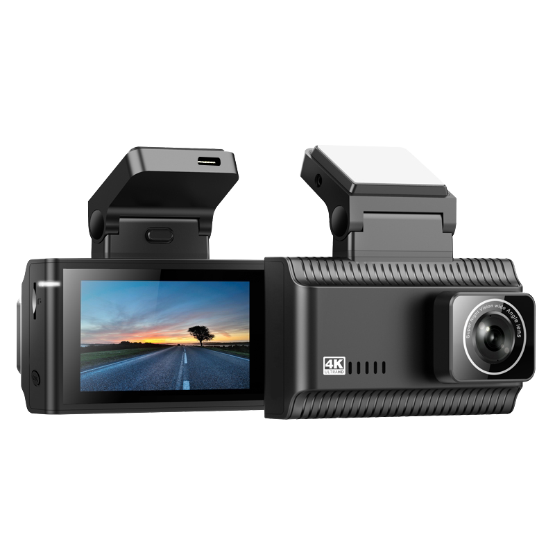 4K WiFi Car Dash Camera with Dual Recording