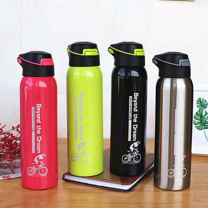 500ML Sport Thermos Water Bottle for Gym Travel Outdoor Use Daily Global swanky 1