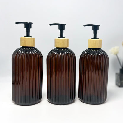 500ml Press Pump Plastic Dispensing Bottle