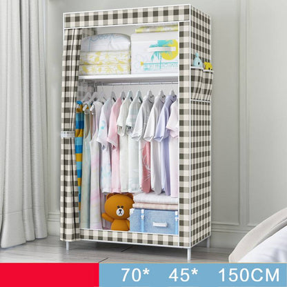 Single Dormitory Dust Closed Wardrobe – Compact Storage