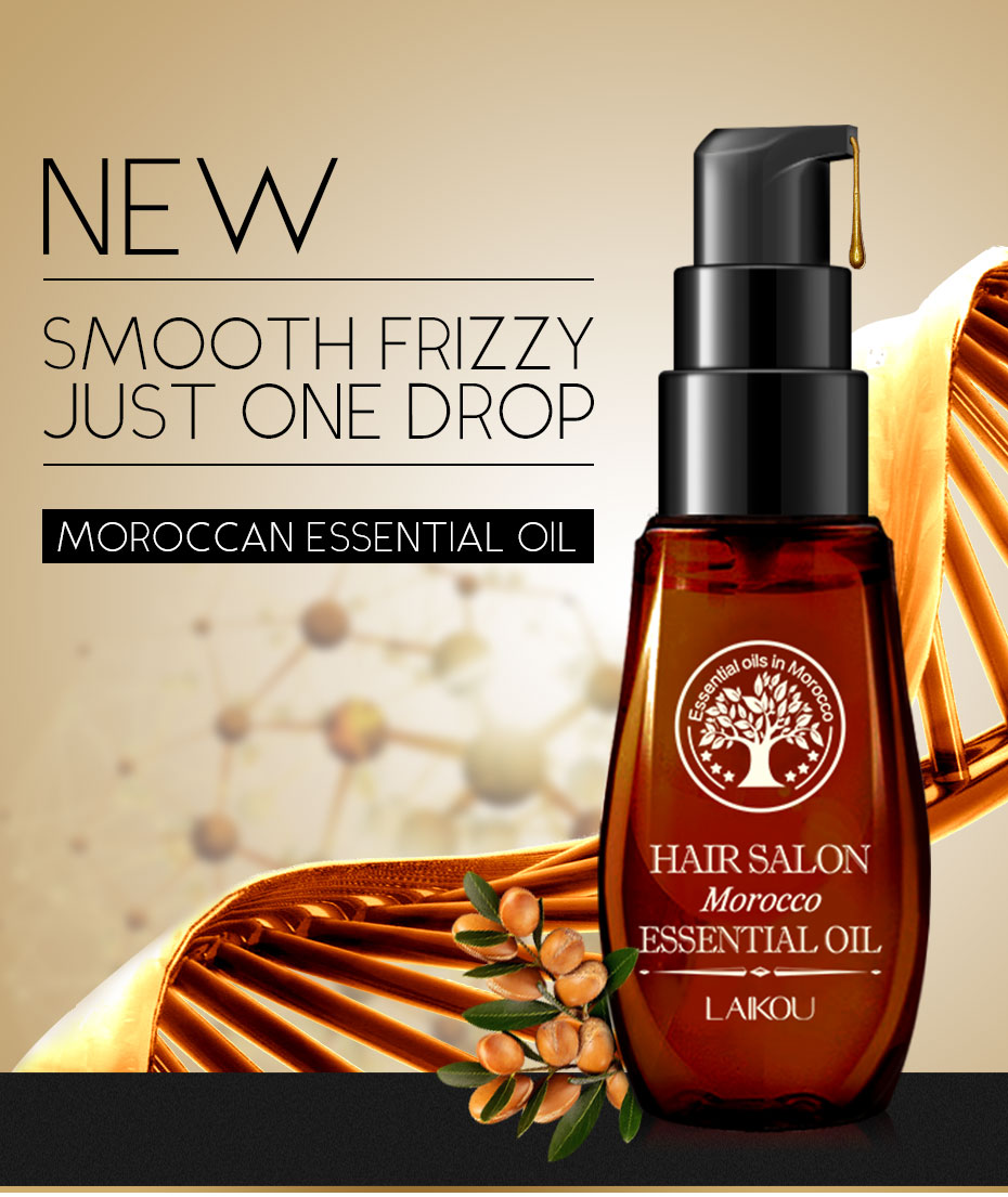Moroccan Hair Care Essential Oil for Soft and Smooth Hair