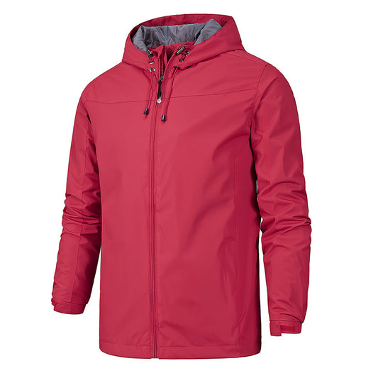 Outdoor Windproof Waterproof All Season Jacket for Men Hiking