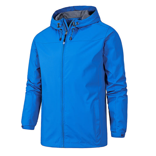 Outdoor Windproof Waterproof All Season Jacket for Men Hiking