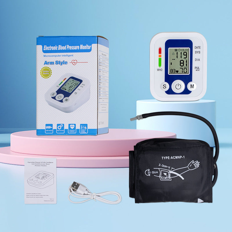 Electronic Blood Pressure Monitor for Accurate Home Readings