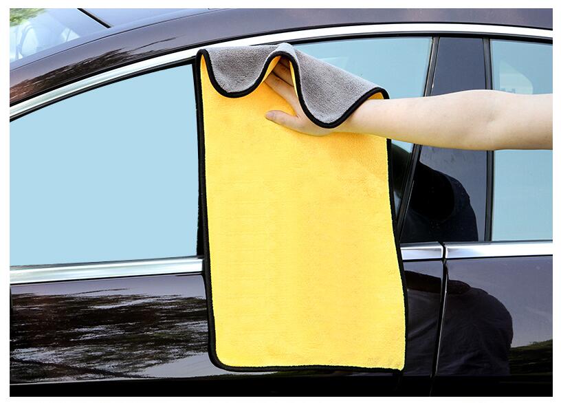 Car Wash Towel Lint-Free Absorbent Glass Cleaning Cloth