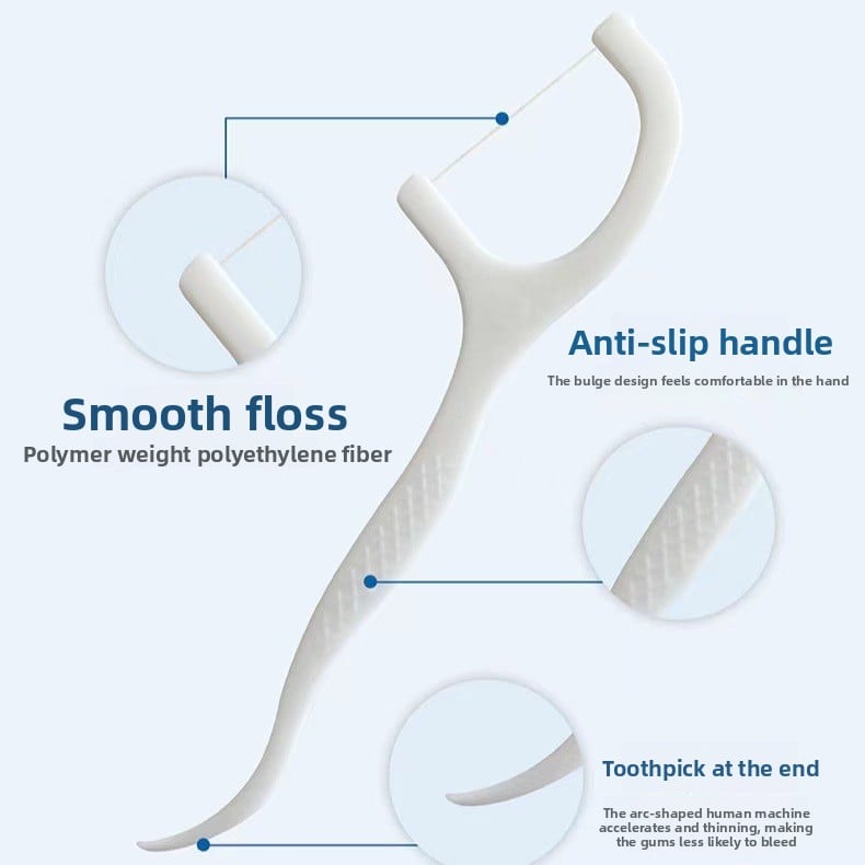50 disposable dental floss boxes