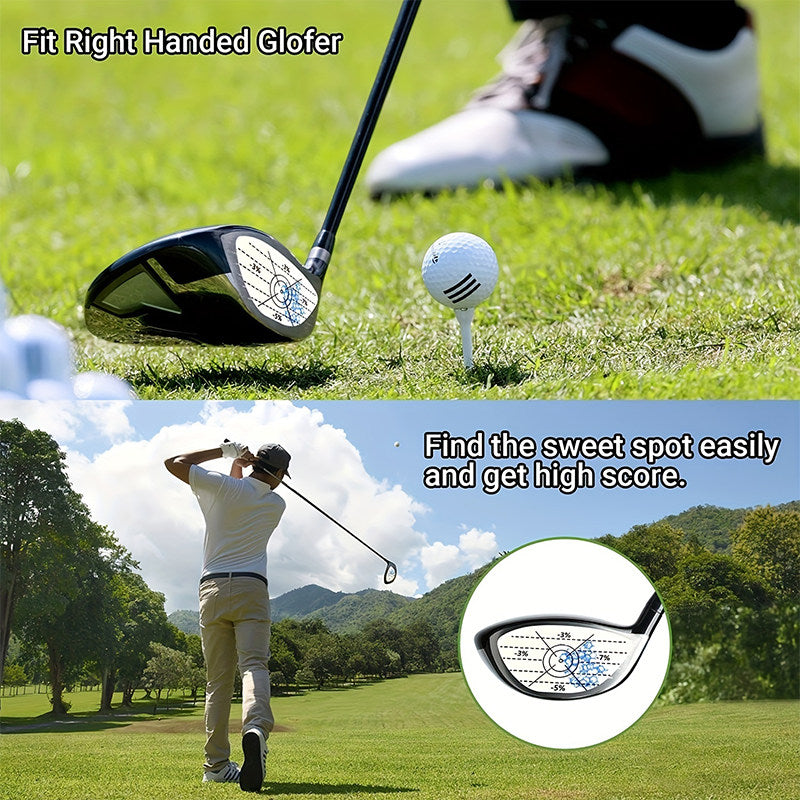 50 Golf Club Impact Label Stickers for Recording Wood Clubs