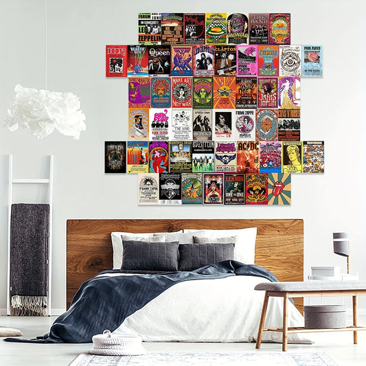 50 hippie postcards